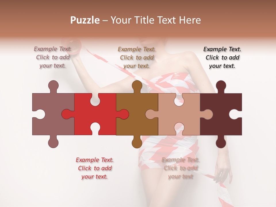 Naked Lovely Slim PowerPoint Template