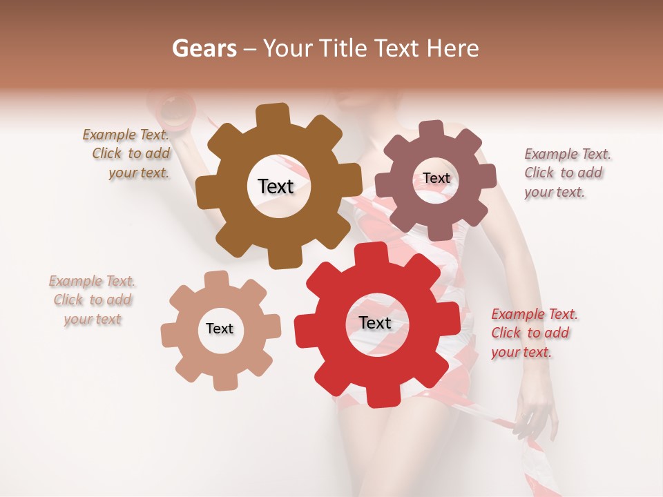 Naked Lovely Slim PowerPoint Template