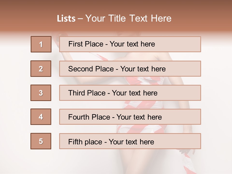 Naked Lovely Slim PowerPoint Template