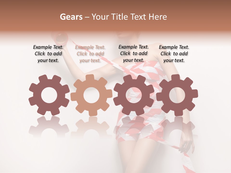 Naked Lovely Slim PowerPoint Template