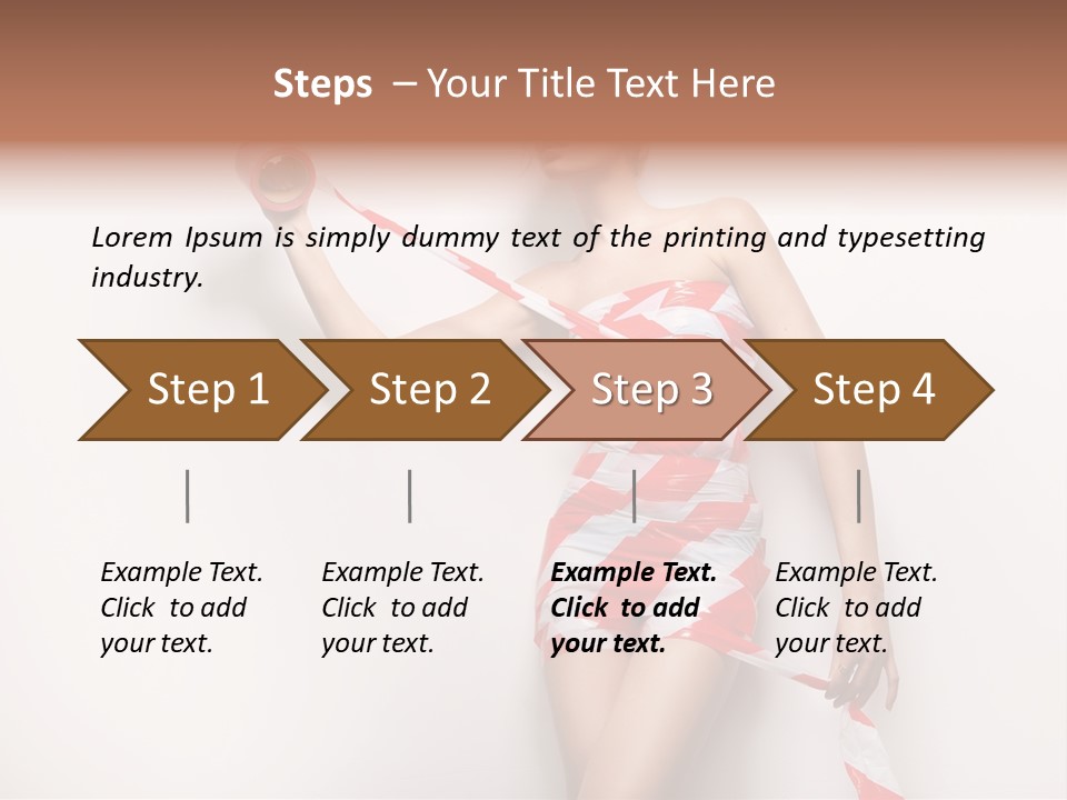 Naked Lovely Slim PowerPoint Template