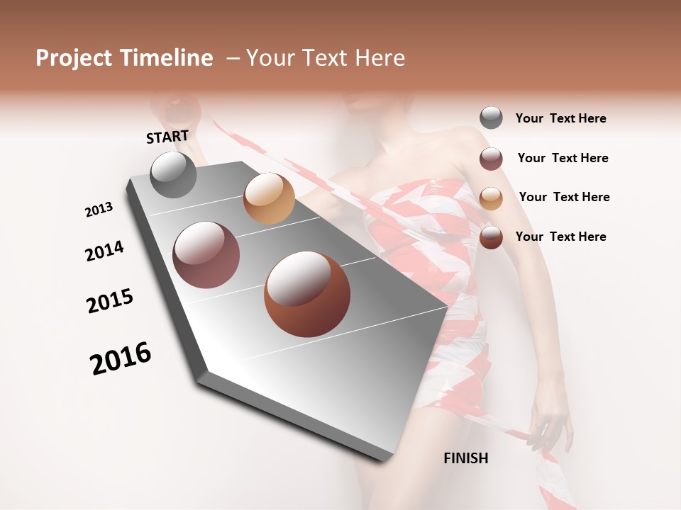 Naked Lovely Slim PowerPoint Template