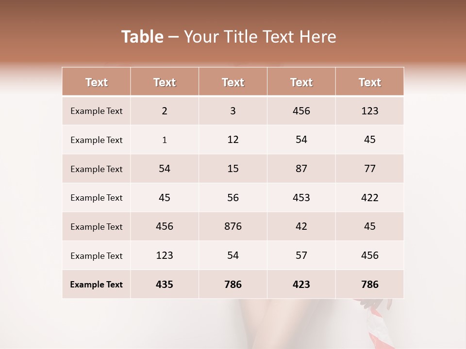 Naked Lovely Slim PowerPoint Template