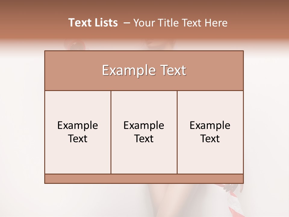 Naked Lovely Slim PowerPoint Template