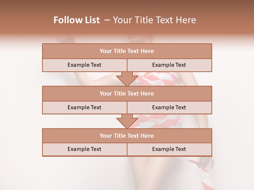 Naked Lovely Slim PowerPoint Template