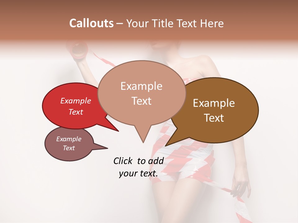 Naked Lovely Slim PowerPoint Template