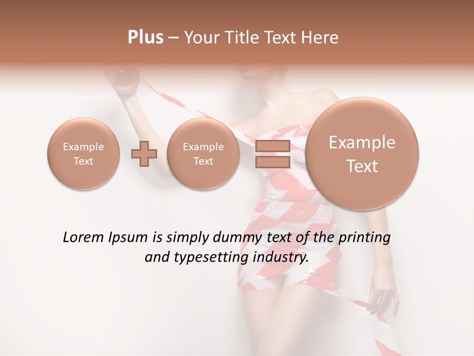 Naked Lovely Slim PowerPoint Template