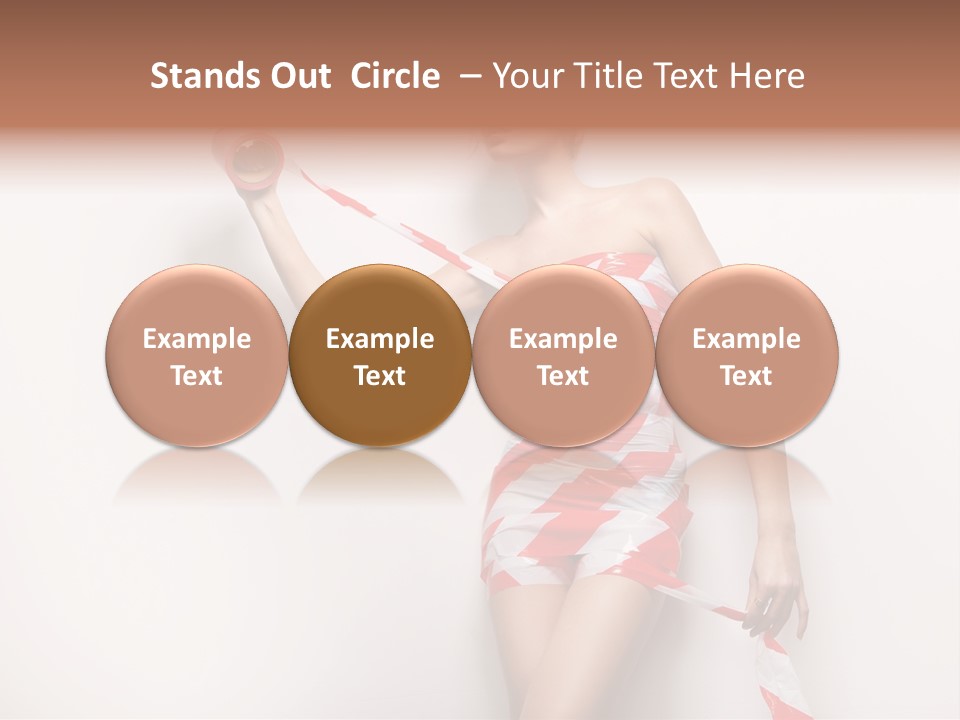 Naked Lovely Slim PowerPoint Template