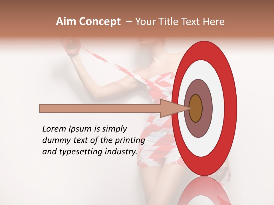 Naked Lovely Slim PowerPoint Template