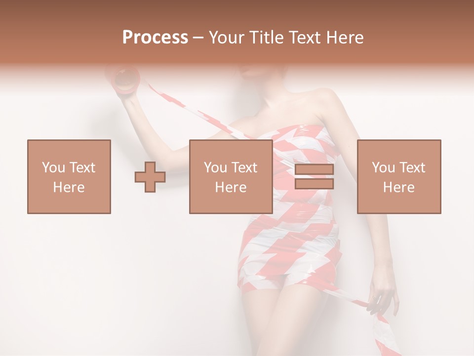 Naked Lovely Slim PowerPoint Template