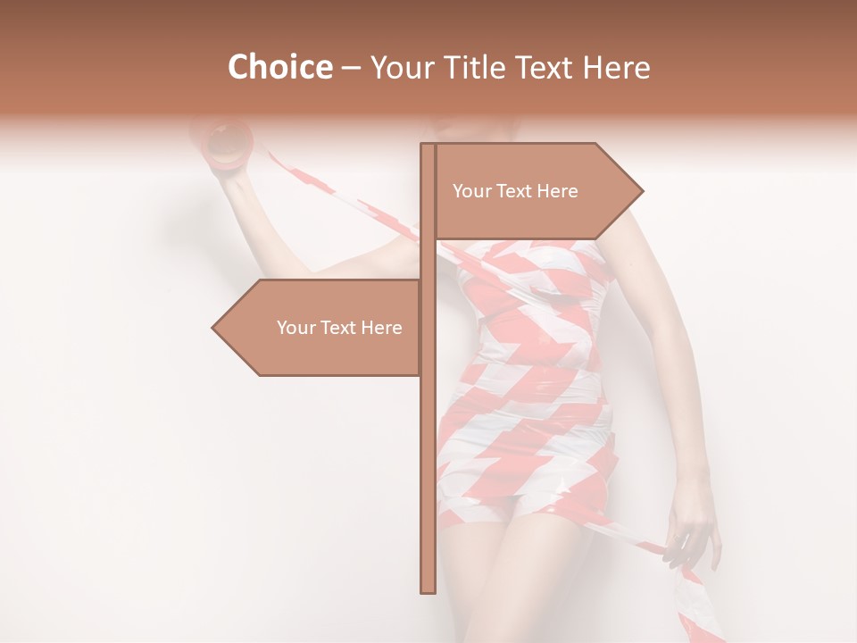 Naked Lovely Slim PowerPoint Template