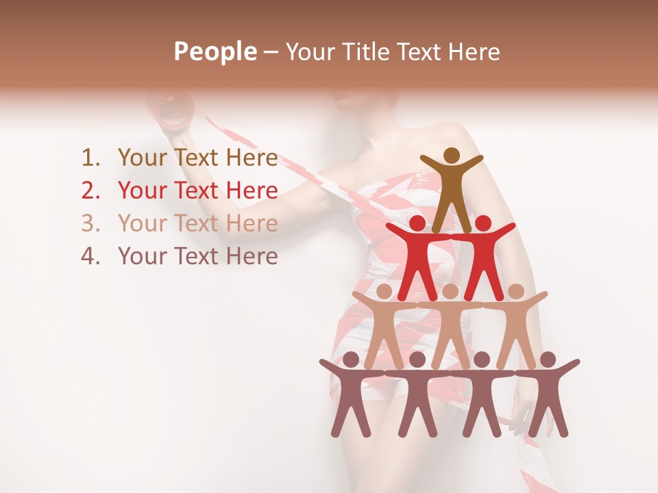 Naked Lovely Slim PowerPoint Template