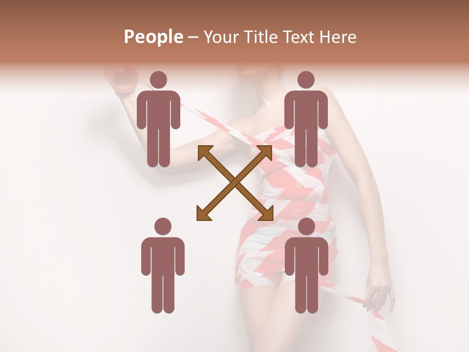 Naked Lovely Slim PowerPoint Template