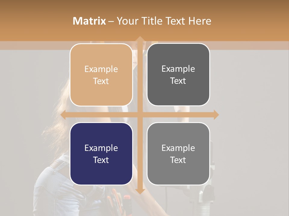 Tool Contractor White PowerPoint Template
