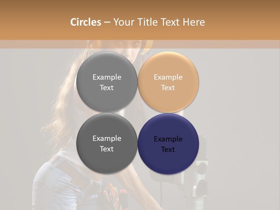 Tool Contractor White PowerPoint Template