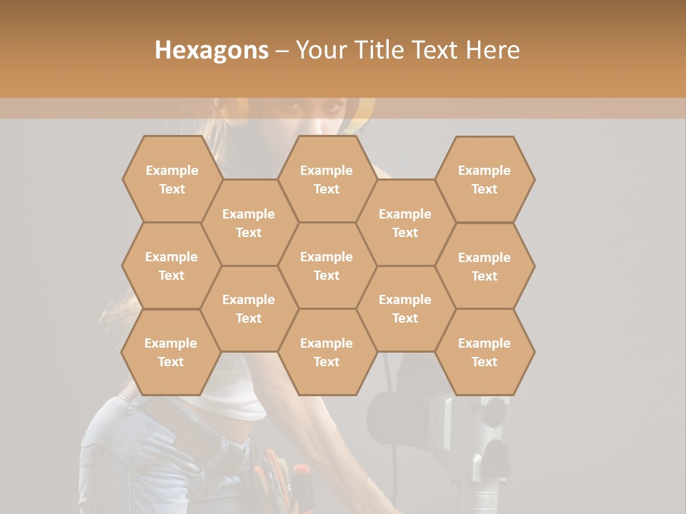 Tool Contractor White PowerPoint Template