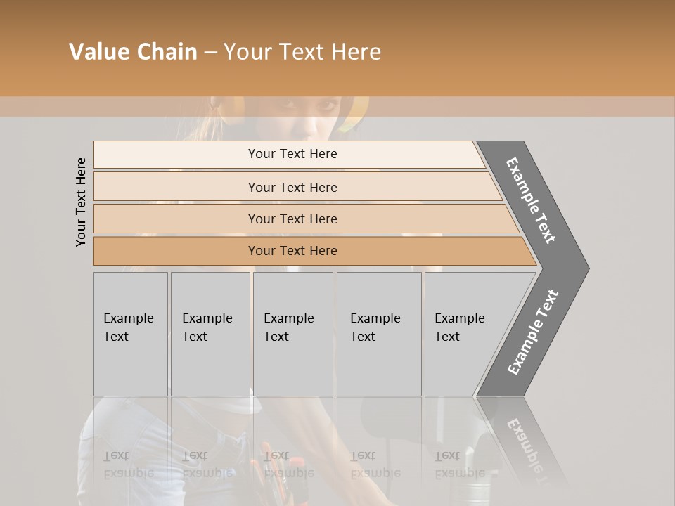 Tool Contractor White PowerPoint Template