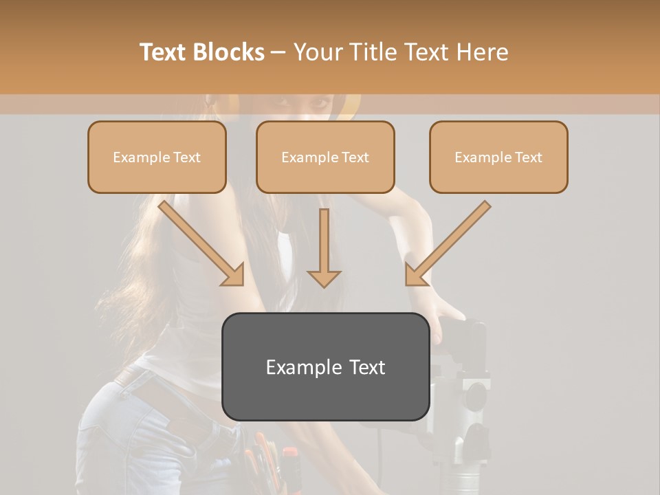 Tool Contractor White PowerPoint Template