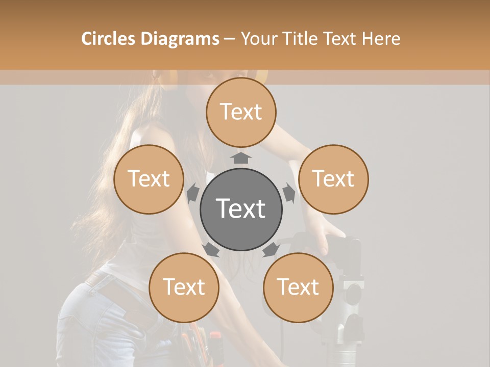 Tool Contractor White PowerPoint Template