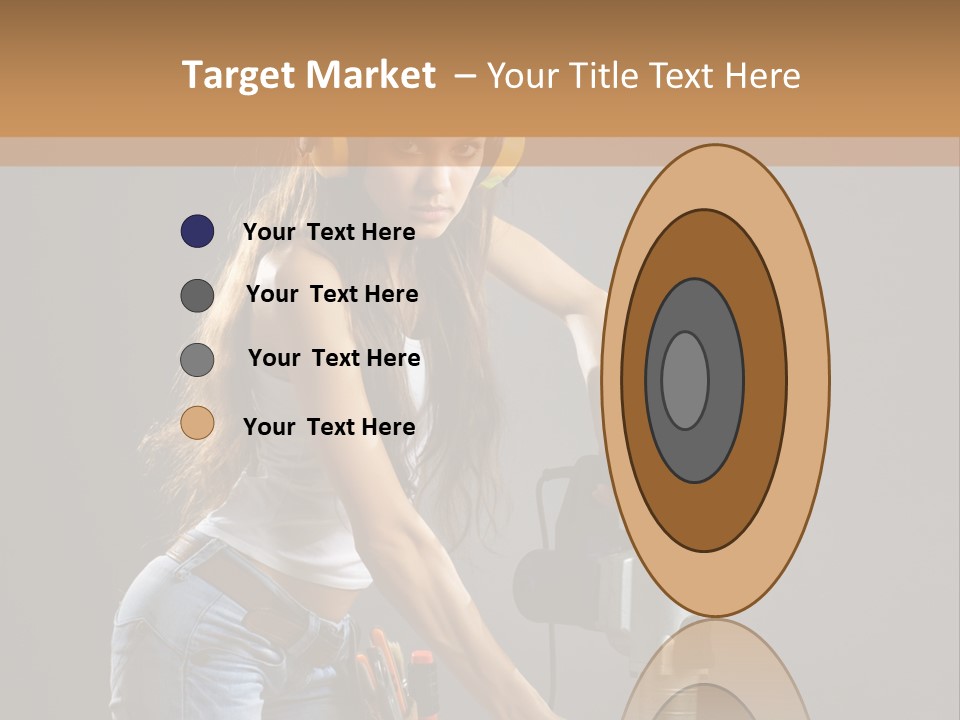 Tool Contractor White PowerPoint Template