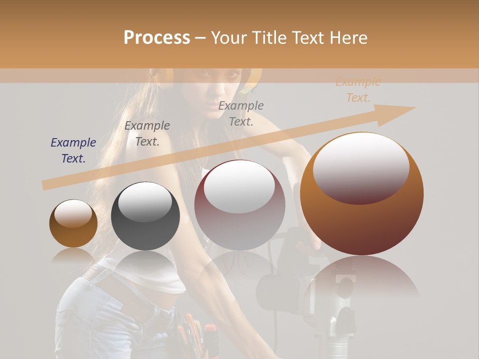 Tool Contractor White PowerPoint Template