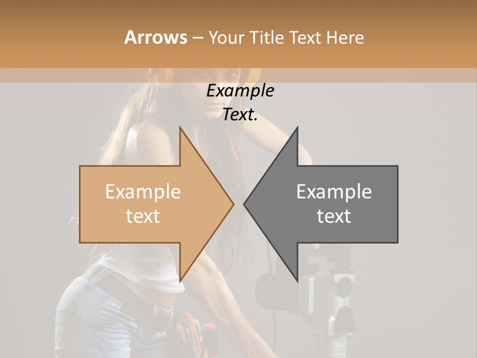 Tool Contractor White PowerPoint Template