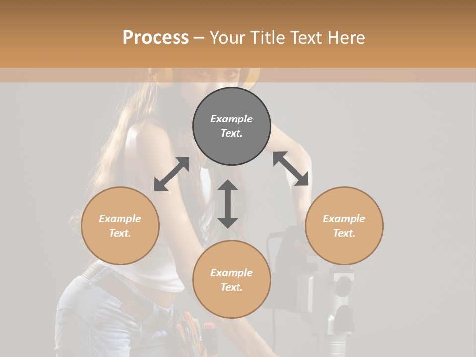 Tool Contractor White PowerPoint Template
