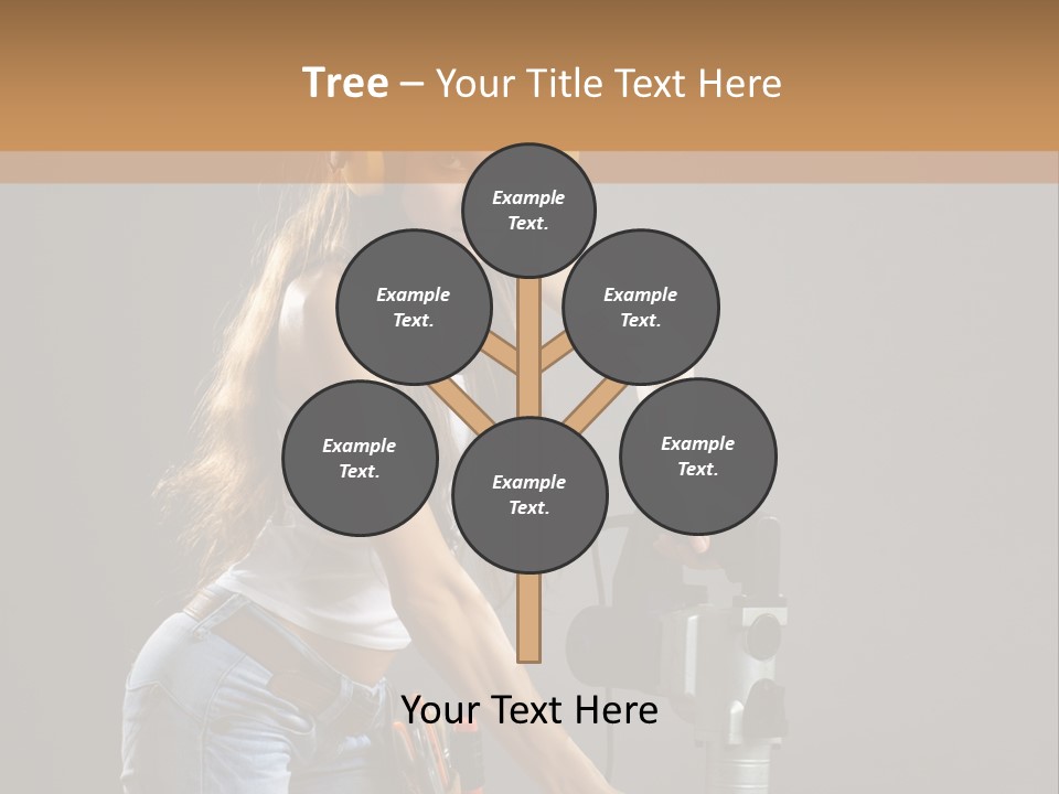 Tool Contractor White PowerPoint Template