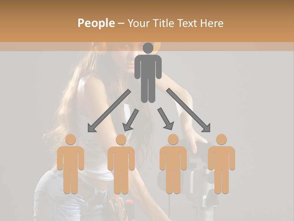 Tool Contractor White PowerPoint Template