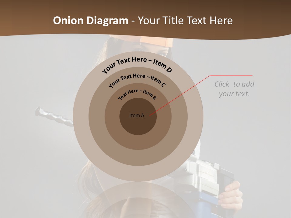 Sensual Woman White PowerPoint Template