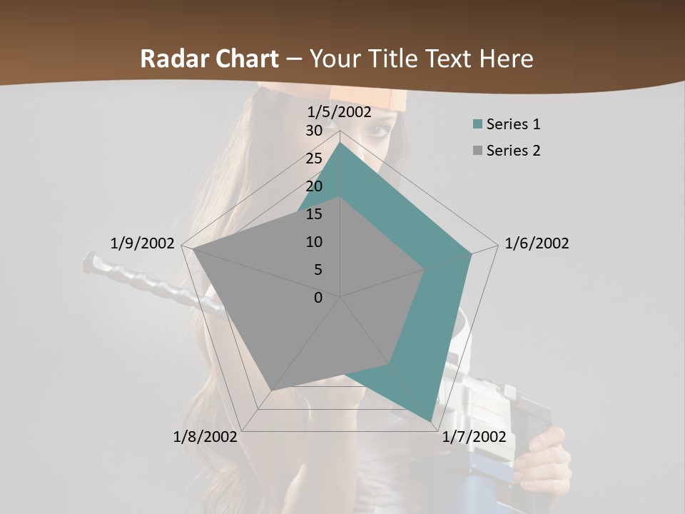 Sensual Woman White PowerPoint Template