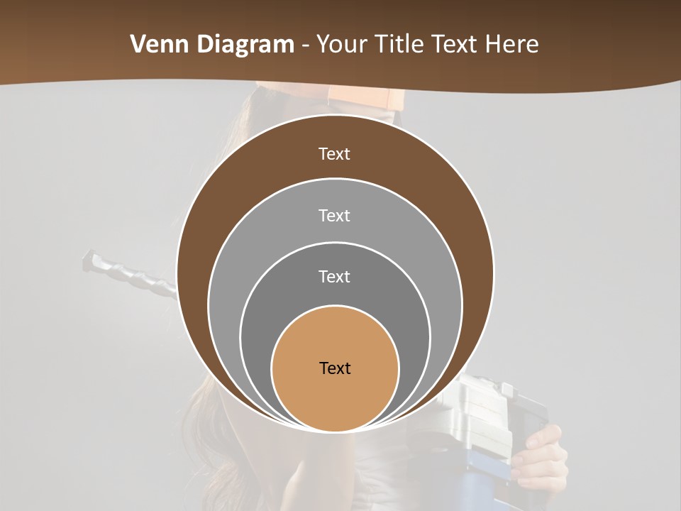 Sensual Woman White PowerPoint Template