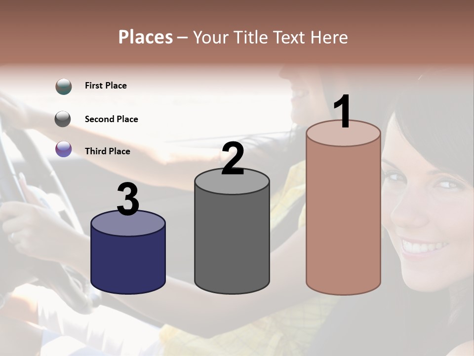 Looking Cheerful Cute PowerPoint Template