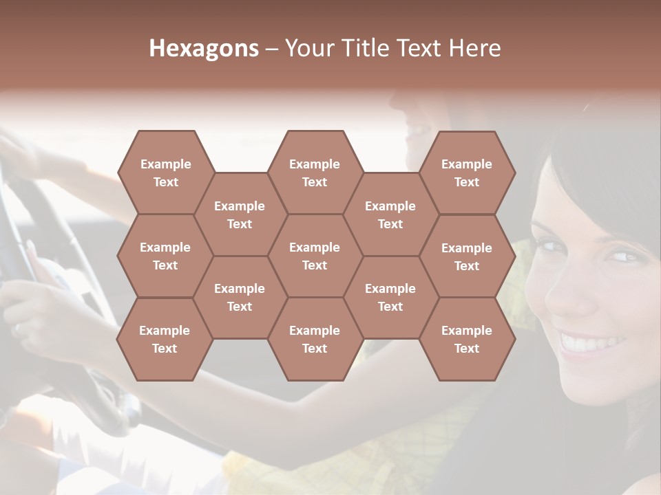 Looking Cheerful Cute PowerPoint Template