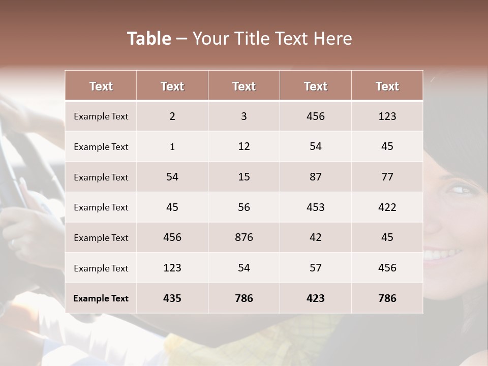 Looking Cheerful Cute PowerPoint Template