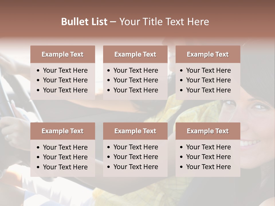 Looking Cheerful Cute PowerPoint Template