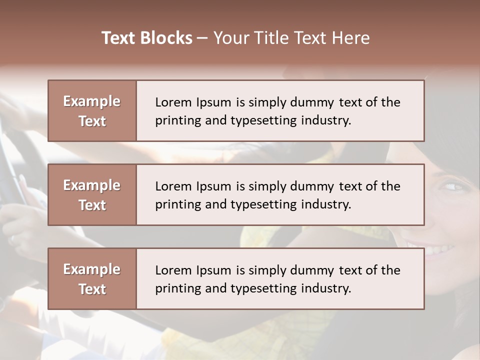 Looking Cheerful Cute PowerPoint Template