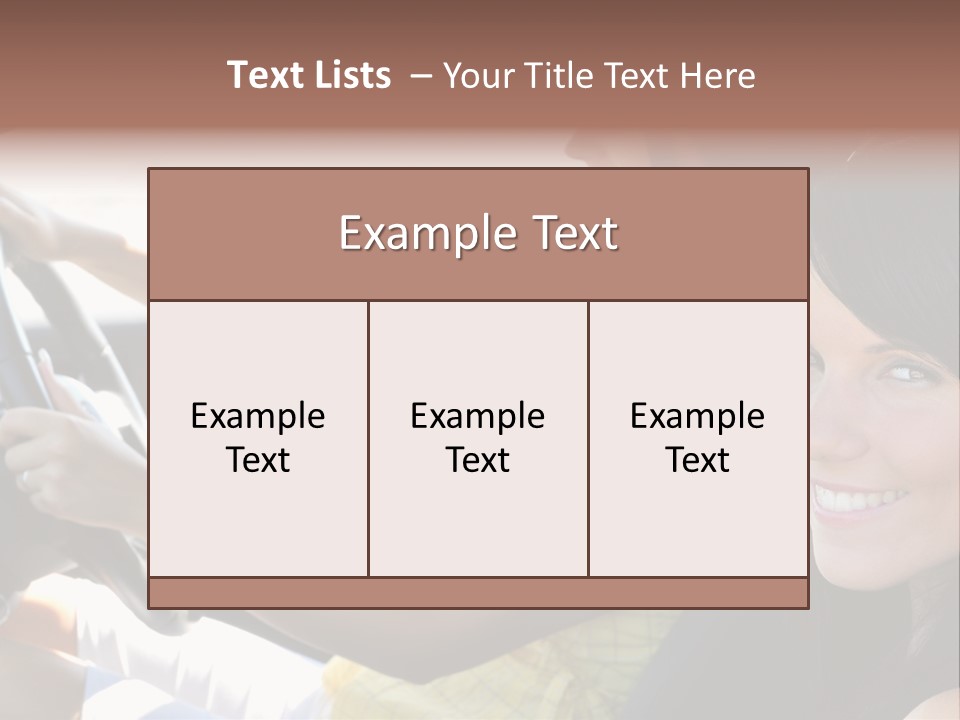 Looking Cheerful Cute PowerPoint Template