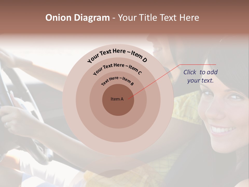 Looking Cheerful Cute PowerPoint Template