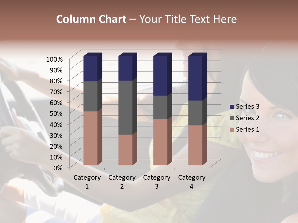 Looking Cheerful Cute PowerPoint Template