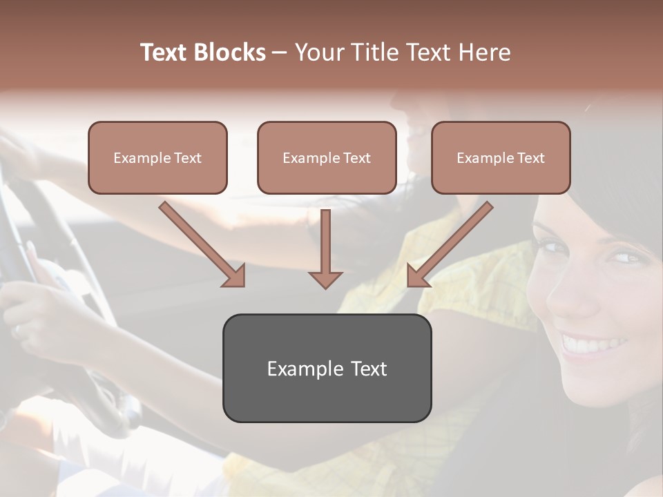 Looking Cheerful Cute PowerPoint Template