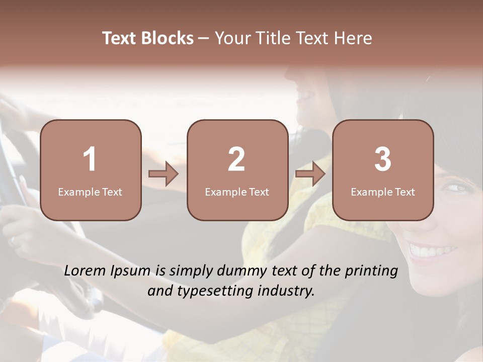 Looking Cheerful Cute PowerPoint Template