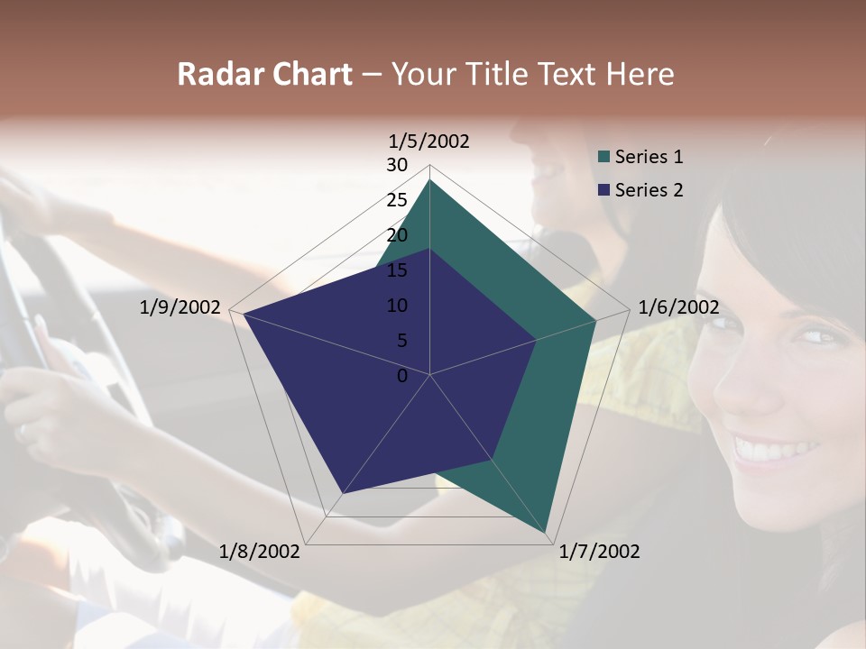Looking Cheerful Cute PowerPoint Template