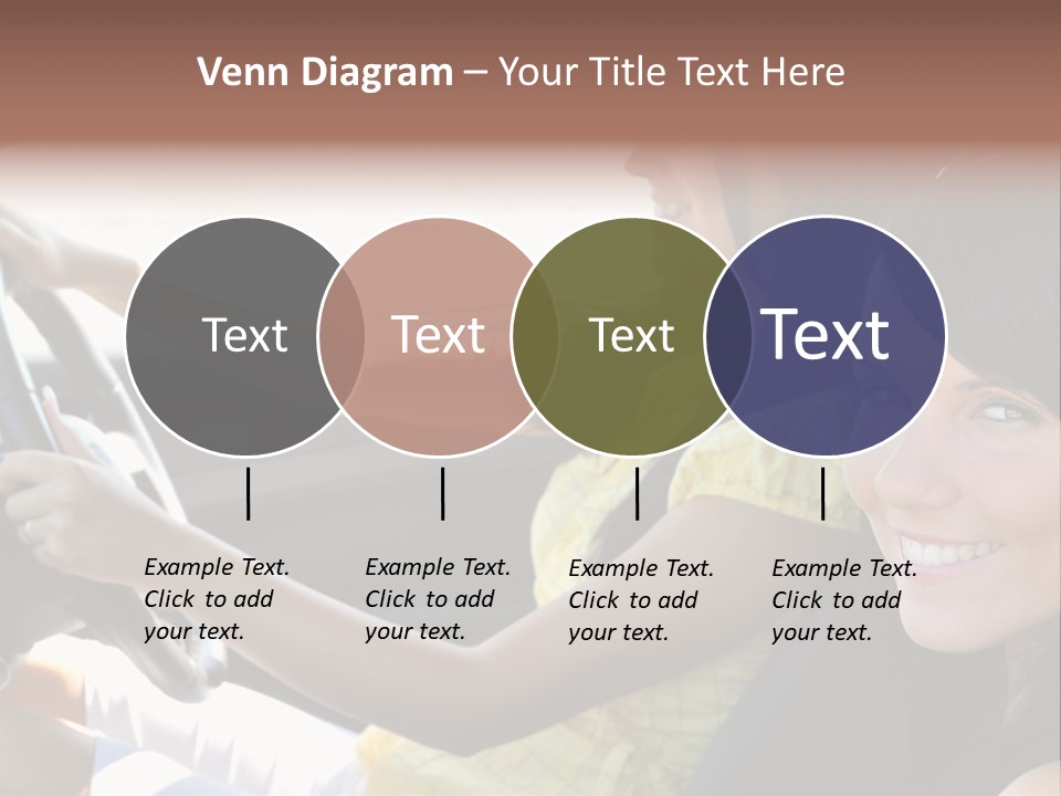 Looking Cheerful Cute PowerPoint Template