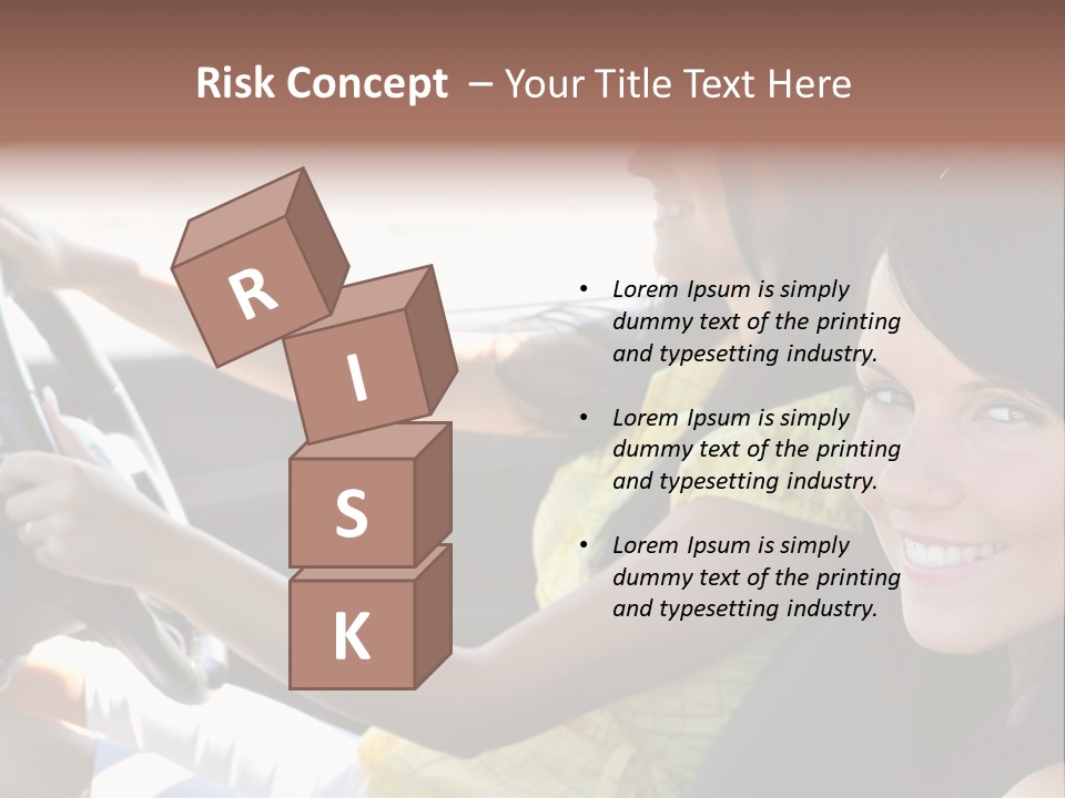 Looking Cheerful Cute PowerPoint Template