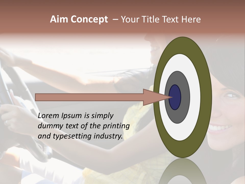 Looking Cheerful Cute PowerPoint Template