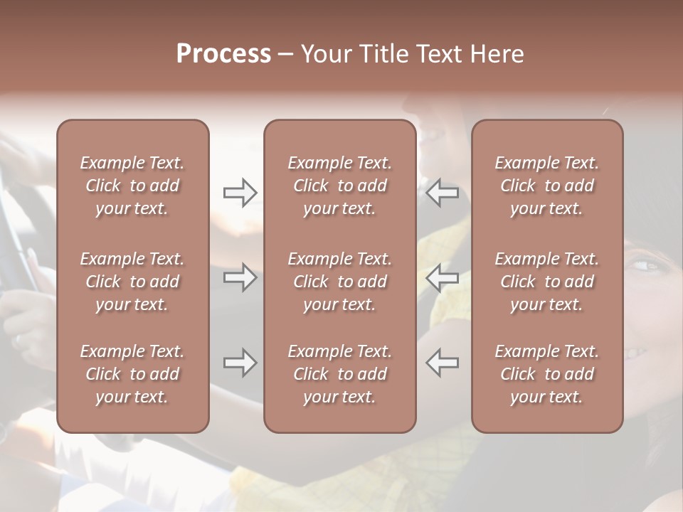 Looking Cheerful Cute PowerPoint Template