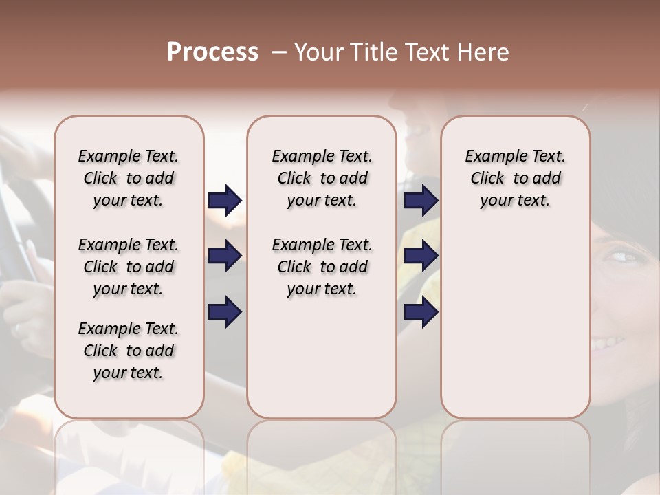 Looking Cheerful Cute PowerPoint Template