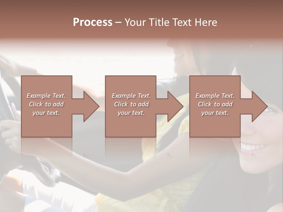 Looking Cheerful Cute PowerPoint Template