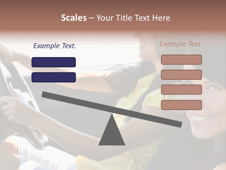 Looking Cheerful Cute PowerPoint Template